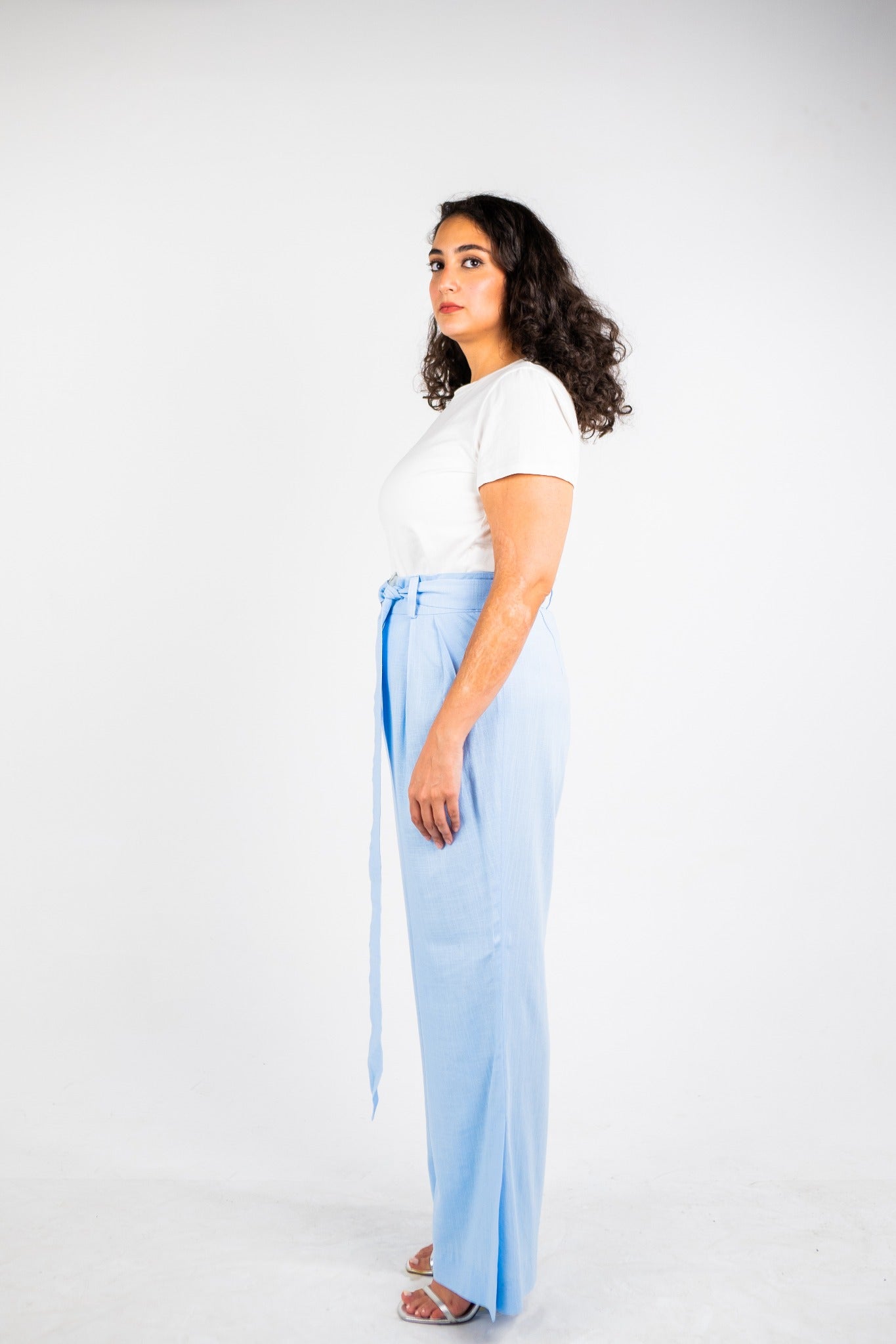 The Asteria Tailored Trousers - Linen