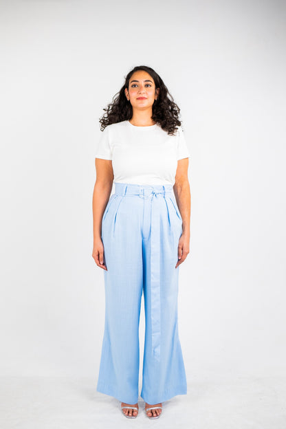 The Asteria Tailored Trousers - Linen