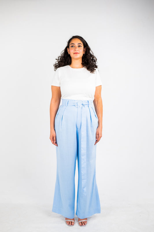 The Asteria Tailored Trousers - Linen