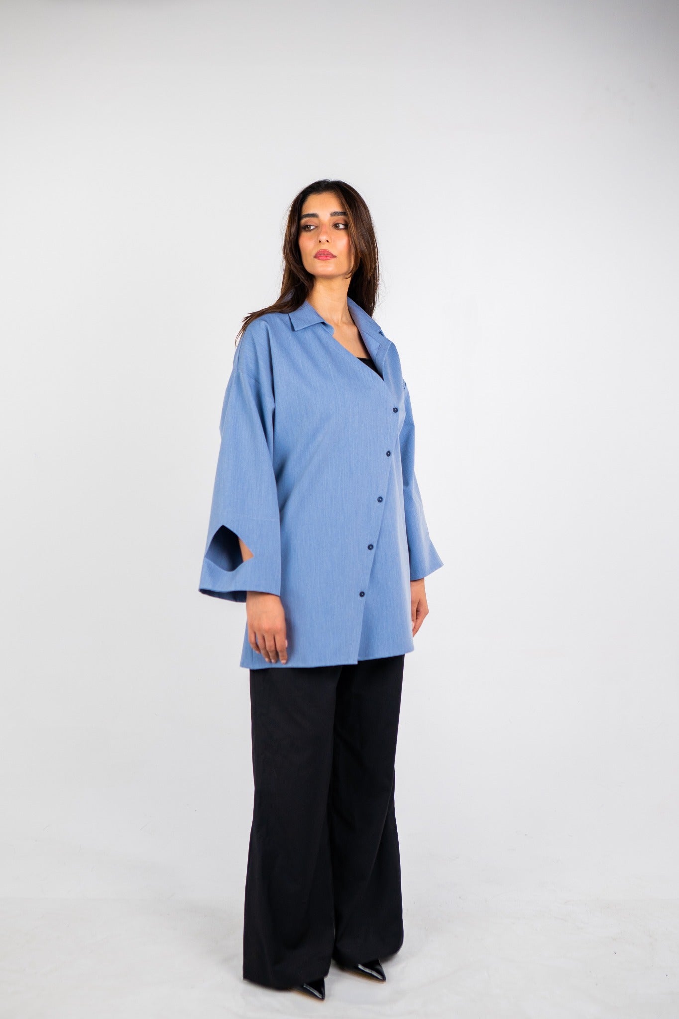 The Echo Dress Shirt in Blue