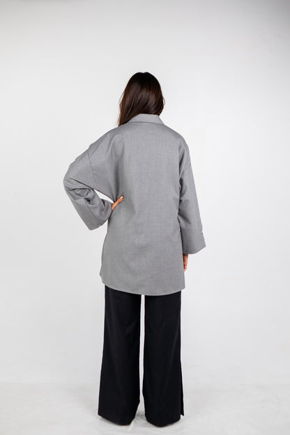 The Echo Dress Shirt in Gray