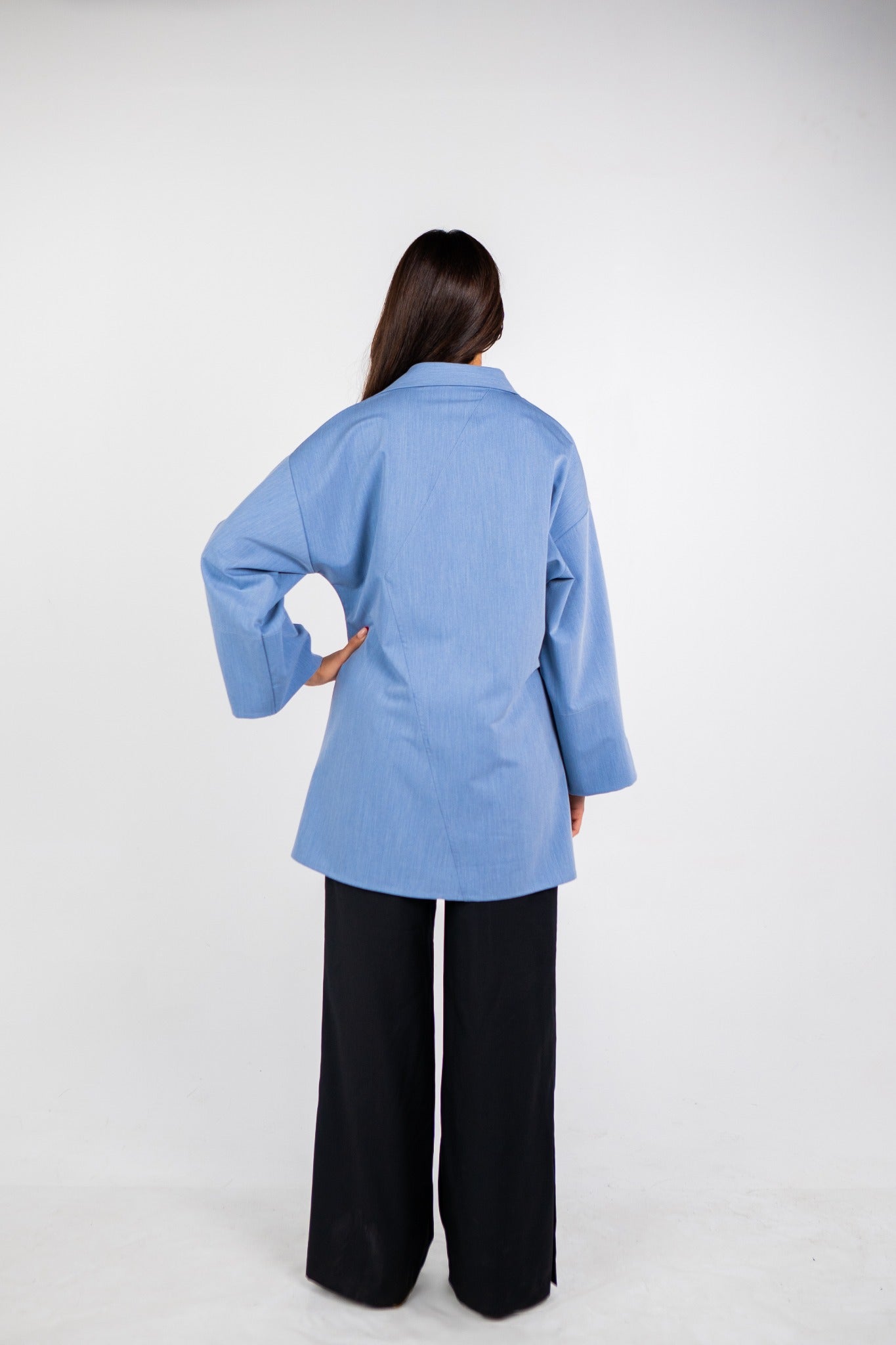 The Echo Dress Shirt in Blue