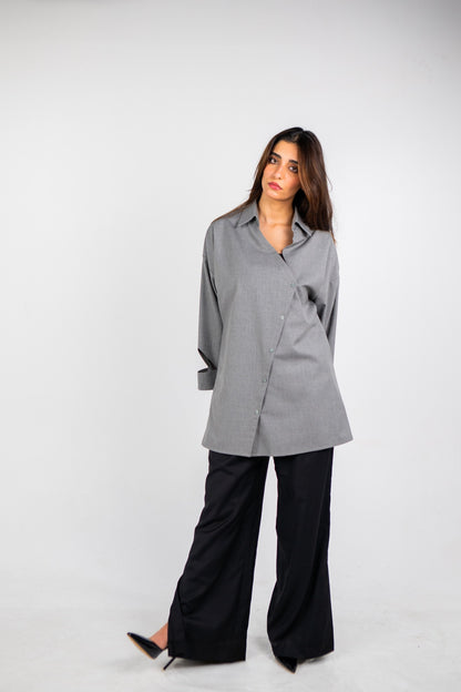 The Echo Dress Shirt in Gray