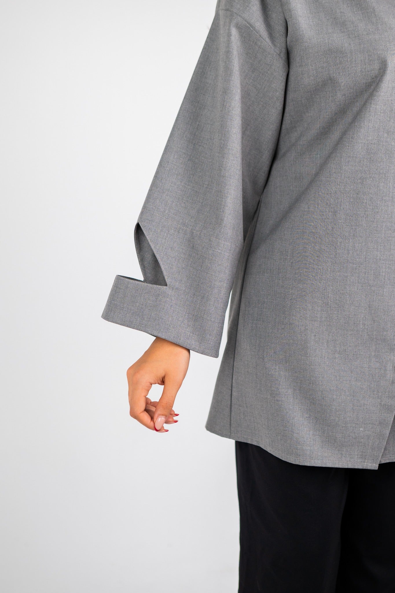 The Echo Dress Shirt in Gray