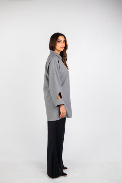 The Echo Dress Shirt in Gray