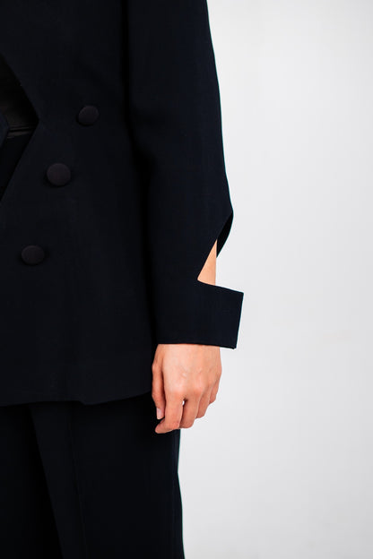 The Sadeem Tailored Jacket in Black