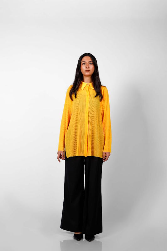 The Dusk Shirt in Yellow