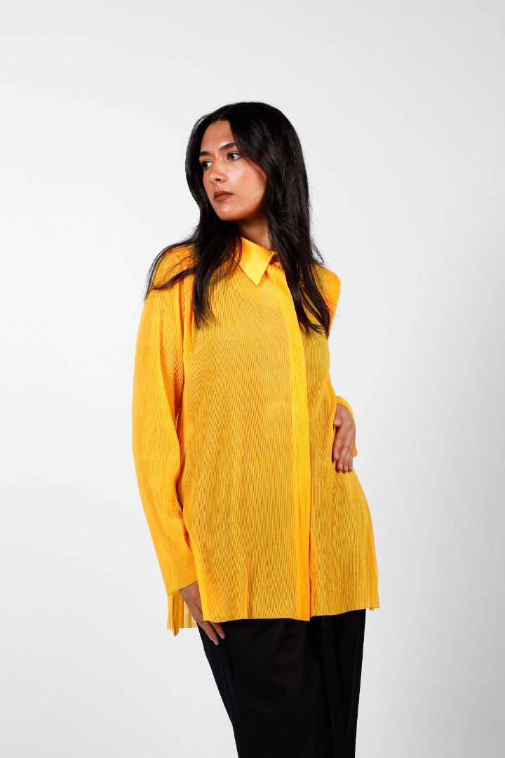 The Dusk Shirt in Yellow